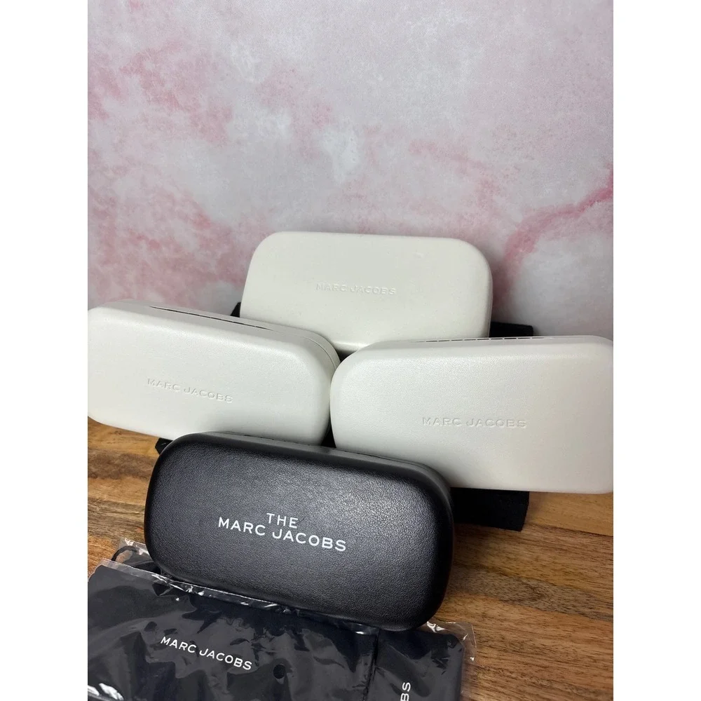 Marc Jacobs EMPTY Eyeglass Hard Case lot of FOUR